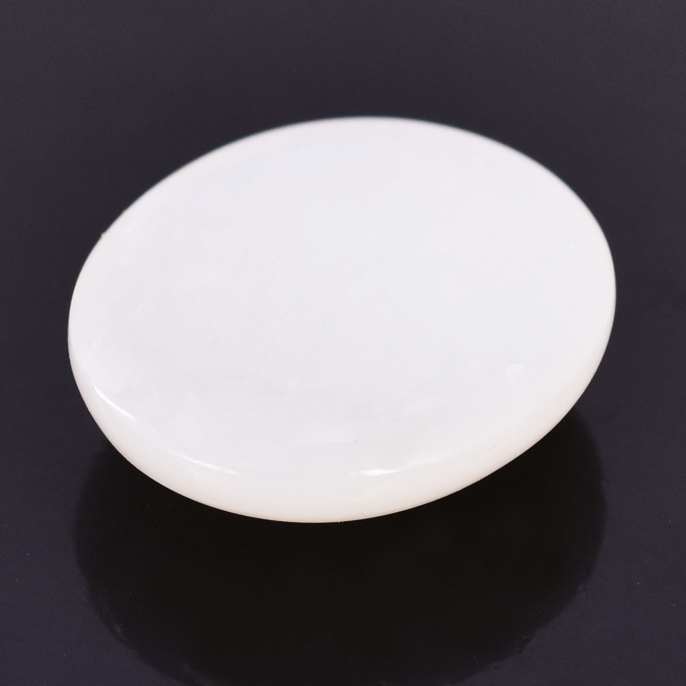 Natural Moonstone (Chandrakant Mani) Oval Cabochon Certified Loose Gemstone | 17.12 Carat Moonstone for Astrology & Jewelry - Image 2