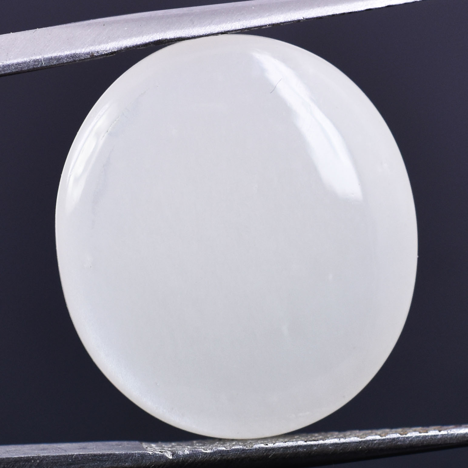 Natural Moonstone (Chandrakant Mani) Oval Cabochon Certified Loose Gemstone | 17.12 Carat Moonstone for Astrology & Jewelry - Image 5