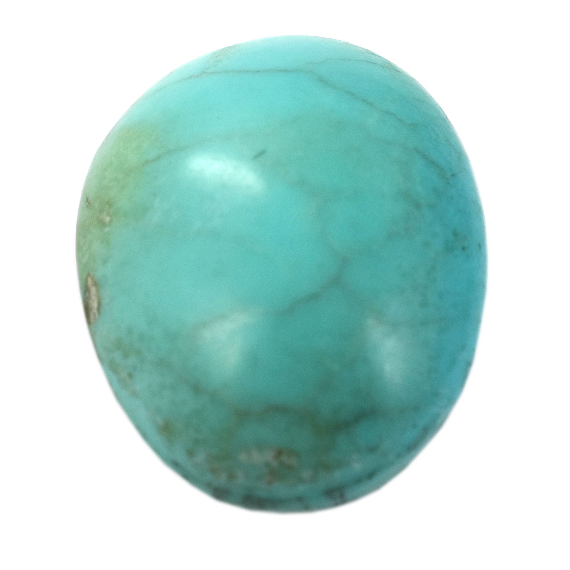 Natural Turquoise (Firoza) Gemstone – Certified Oval Cabochon Loose Stone | 7.20 Carat - Image 4