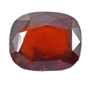 Natural Hessonite (Gomed) Gemstone – 5.04 Ct Certified Brown Grossular Garnet | Oval Mixed Cut