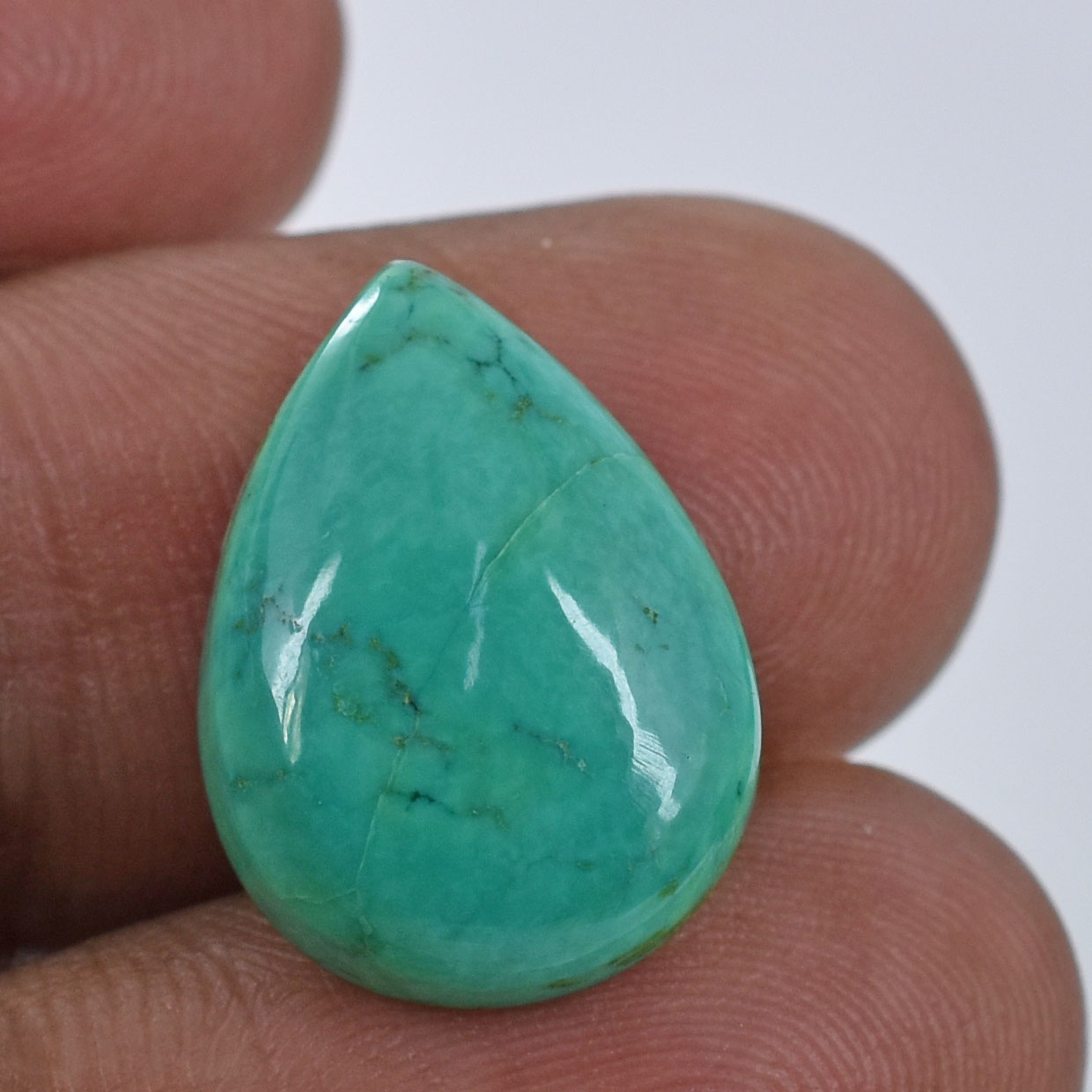 Premium 10.60 Cts Certified Natural Turquoise (Firoza) Gemstone Product Details: - Image 6