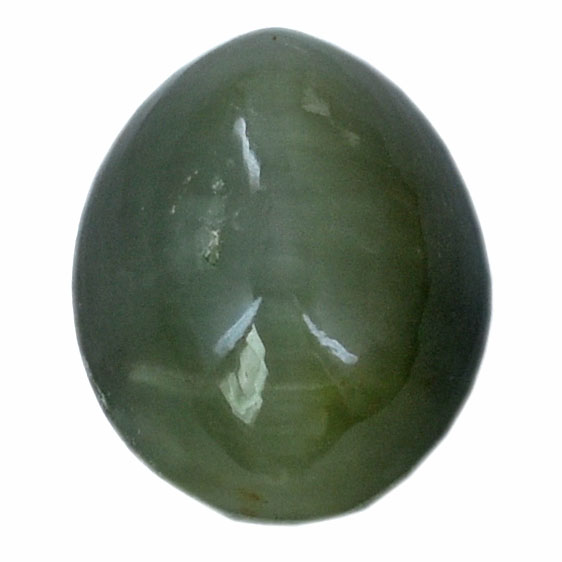 Certified Natural Cat's Eye Quartz – 11.41 Carat Oval Cabochon Gemstone - Image 3
