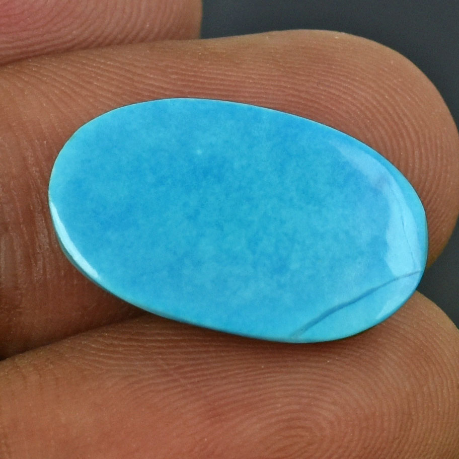 Premium 12.34 Cts Certified Natural Turquoise (Firoza) Gemstone