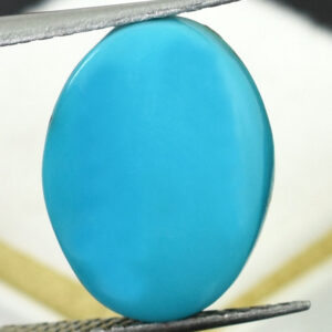 Premium Natural Turquoise (Firoza) Oval Cabochon