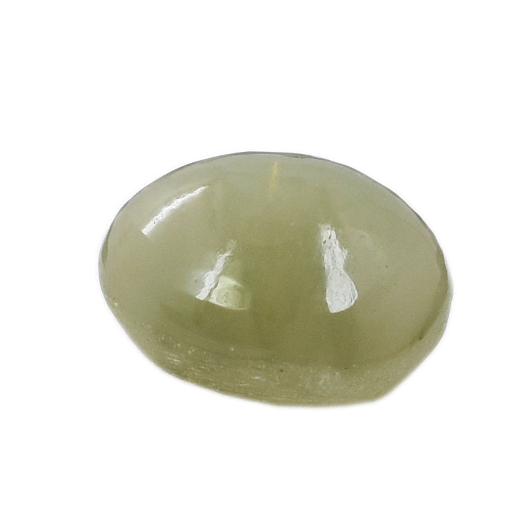 Certified Natural Cat's Eye Quartz – 4.85 Carat Oval Cabochon Gemstone - Image 5