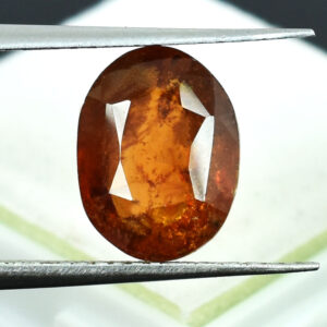 Natural Hessonite (Gomed) Gemstone – Certified Astrological Gemstone