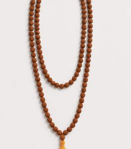 Natural 5 Mukhi Rudraksha Mala | 109 Beads Five Face Rudraksha Prayer Mala