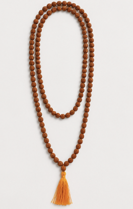 Natural 5 Mukhi Rudraksha Mala | 109 Beads Five Face Rudraksha Prayer Mala