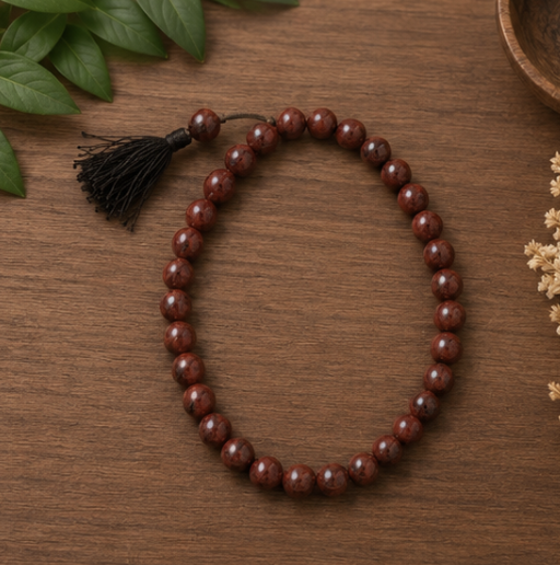 Natural Red Jasper Bracelet | 22 g Handmade Healing Crystal Bracelet | Grounding Gemstone Jewelry - Image 5