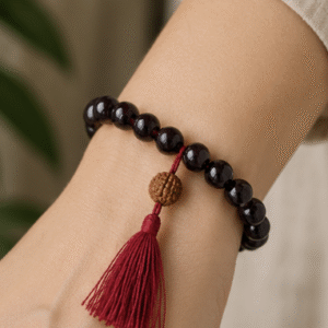 Natural Red Garnet Bracelet | 28 g Handmade Garnet Gemstone Bracelet | Healing Crystal Jewelry
