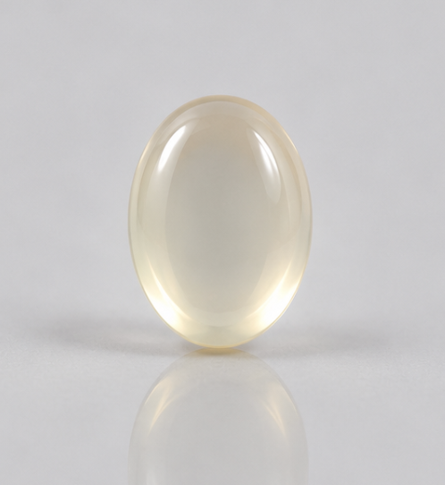 Natural Grey Chalcedony (Haqeeq) Gemstone | 5.76 Carats - Image 5