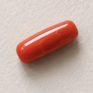 Natural Coral Gemstone | 3.31 Carats Orangish Red