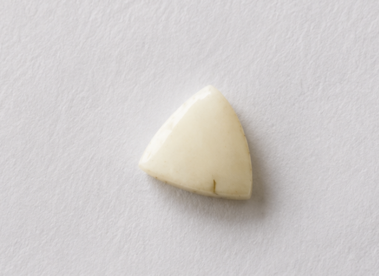 Natural White Coral Gemstone | 6.65 Carats - Image 2