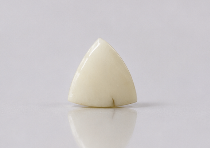 Natural White Coral Gemstone | 6.65 Carats