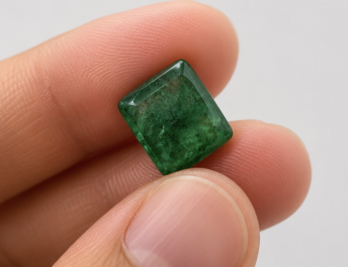 Natural Emerald Gemstone | 7.00 Carats Green - Image 3