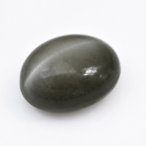 Natural Cat's Eye Quartz Gemstone | 3.79 Carats Grey