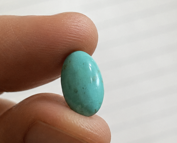 Natural Turquoise Gemstone | 5.48 Carats Firozi Blue - Image 3