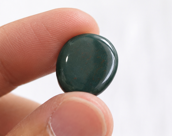 Natural Green Chalcedony (Haqeeq) Gemstone | 5.40 cts - Image 3