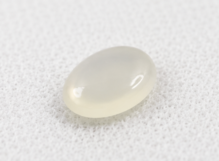 Natural Grey Chalcedony (Haqeeq) Gemstone | 6.45 Carats - Image 3