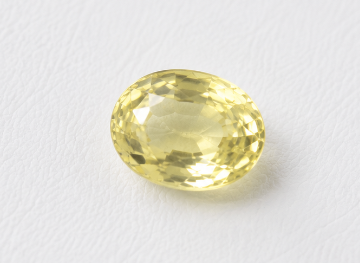 Natural Yellow Sapphire Gemstone | 2.91 Carats