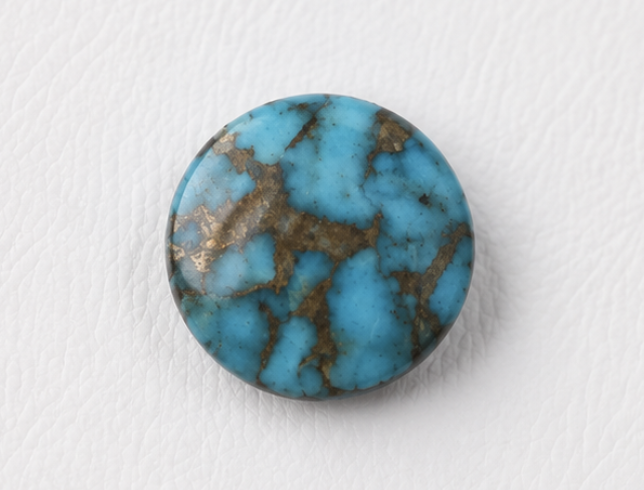 Natural Turquoise Gemstone | 8.17 Carats Sky Blue