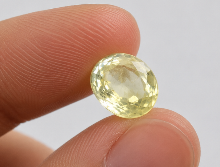 Natural Yellow Sapphire Gemstone | 5.15 Carats - Image 3