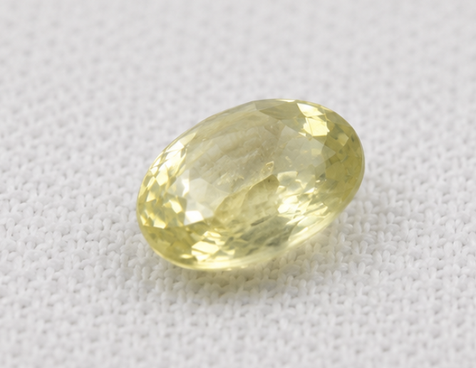 Natural Yellow Sapphire Gemstone | 5.15 Carats