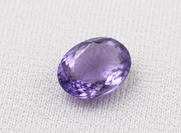 Natural Amethyst Gemstone | 3.43 Carats Purple - Image 4