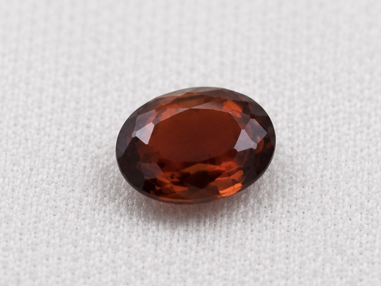 Natural Hessonite (Gomed) Gemstone | 5.46 Carats Brown