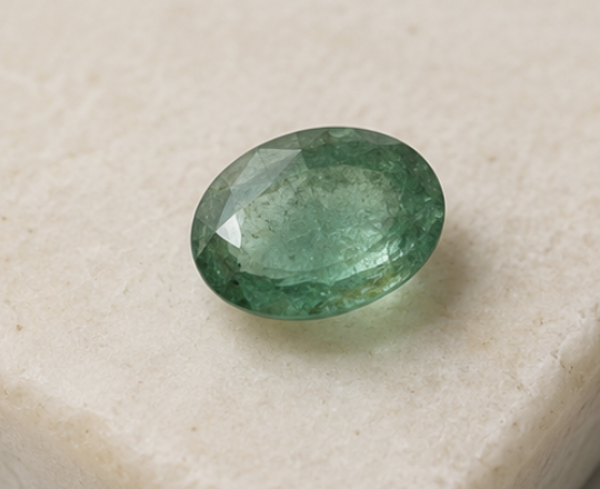 Natural Emerald Gemstone | 5.78 Carats Green