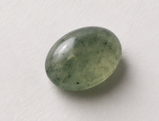 Natural Green Chalcedony (Haqeeq) Gemstone | 10.10 Carats - Image 2