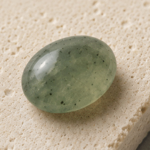 Natural Green Chalcedony (Haqeeq) Gemstone | 10.10 Carats