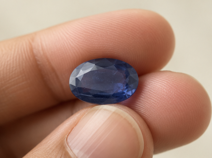 Natural Blue Sapphire Gemstone | 5.27 Carats - Image 3