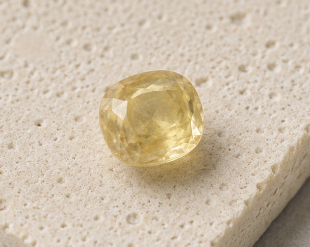 Natural Yellow Sapphire Gemstone | 2.72 Carats - Image 4