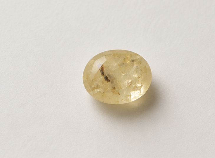 Natural Yellow Sapphire Gemstone | 3.96 Carats - Image 2