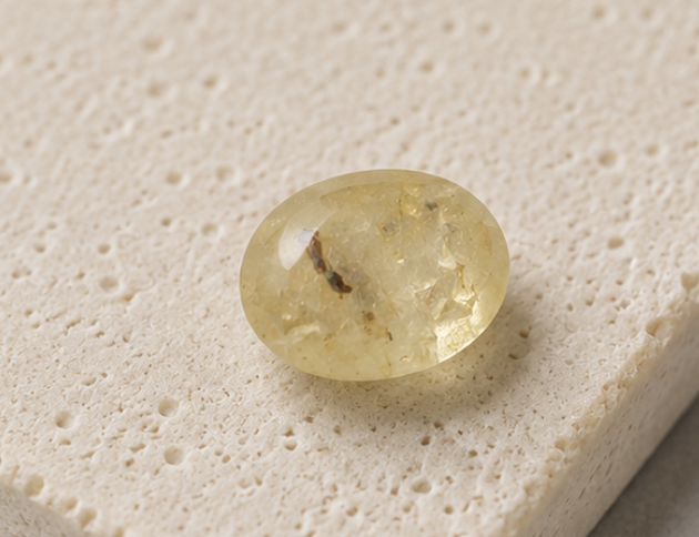 Natural Yellow Sapphire Gemstone | 3.96 Carats - Image 4