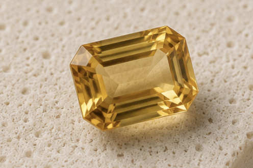 Natural Citrine Gemstone | 6.83 Carats Yellow - Image 4