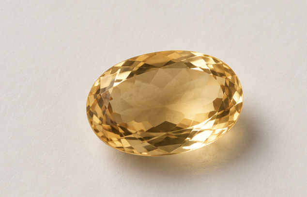 Natural Citrine Gemstone | 5.37 Carats Yellow - Image 2