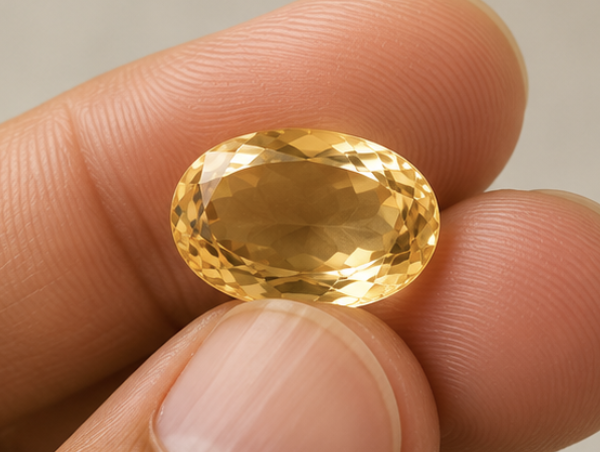 Natural Citrine Gemstone | 5.37 Carats Yellow - Image 3