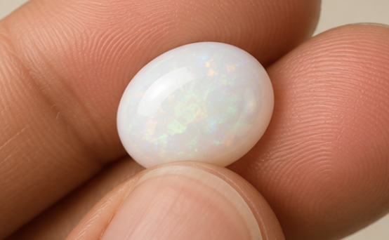 Natural Opal Gemstone | 2.44 Carats Grey - Image 3