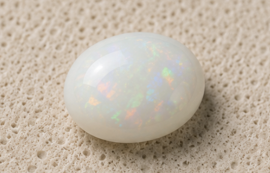 Natural Opal Gemstone | 2.44 Carats Grey - Image 4