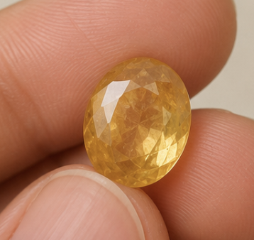 Natural Yellow Sapphire Gemstone | 4.40 Carats - Image 4