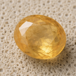 Natural Yellow Sapphire Gemstone | 4.40 Carats