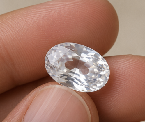 Synthetic Yellow Sapphire Gemstone | 2.30 Carats - Image 3