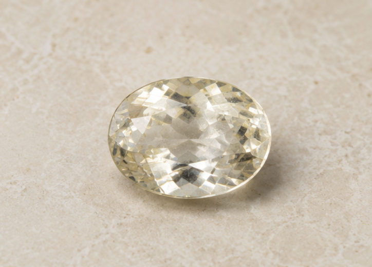 Natural Topaz Gemstone | 6.61 Carats Yellow