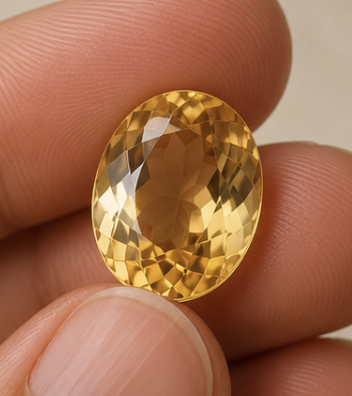 Natural Citrine Gemstone | 6.80 Carats Yellow - Image 3