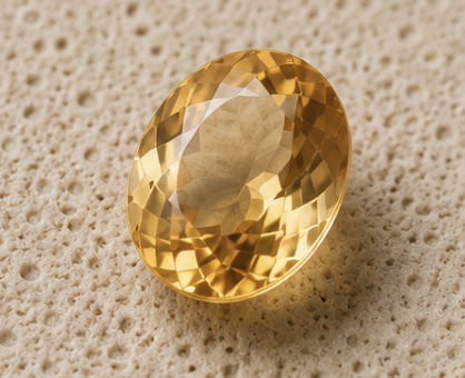 Natural Citrine Gemstone | 6.80 Carats Yellow - Image 4