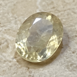 Natural Yellow Sapphire Gemstone | 2.60 Carats