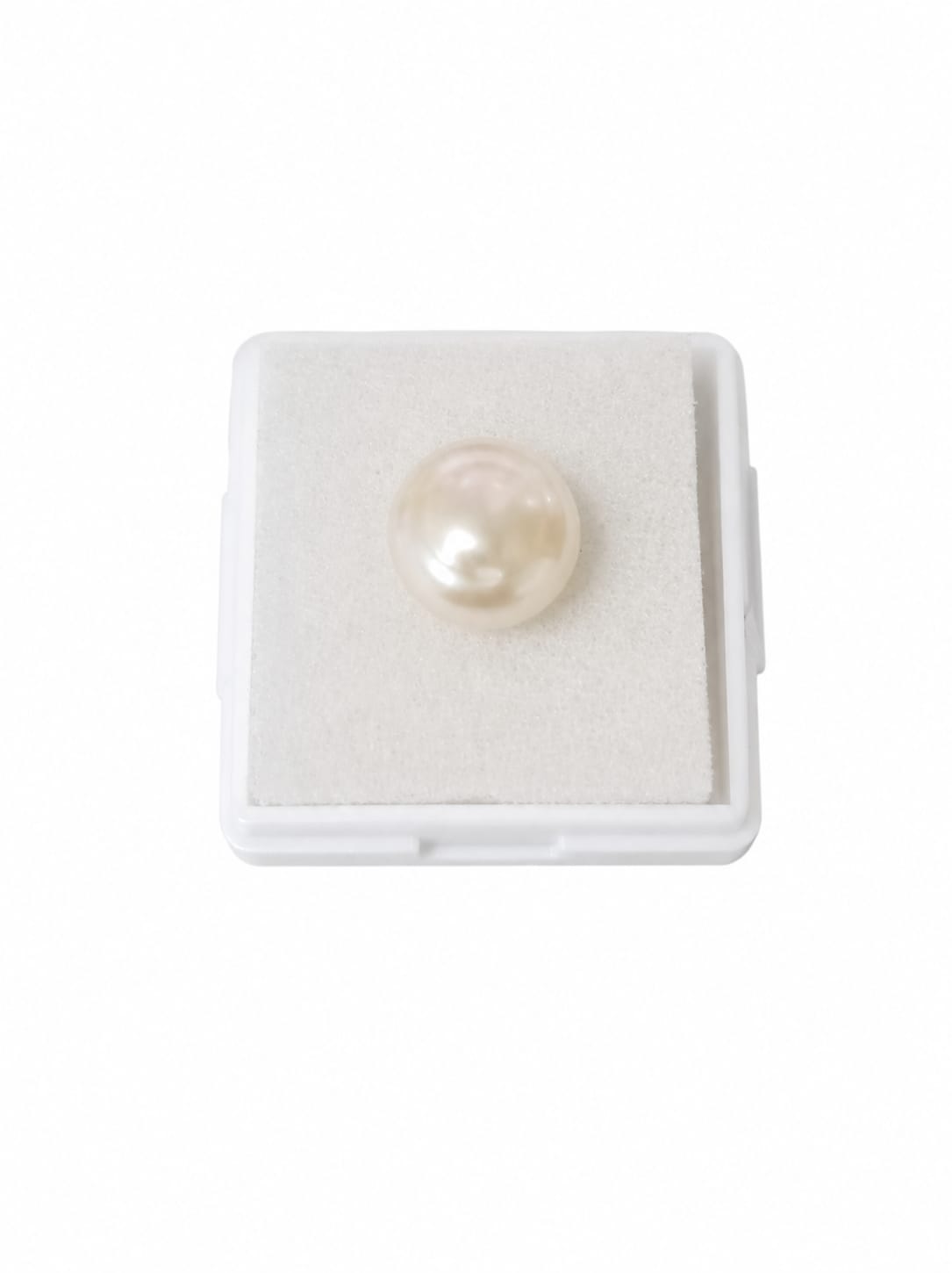 Natural White Pearl Round Gemstone – 7 Carats - Image 4