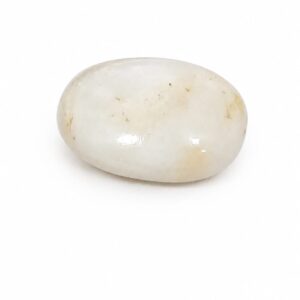 Natural White Opal 14.11 CTS – Certified Oval Cabochon Loose Gemstone